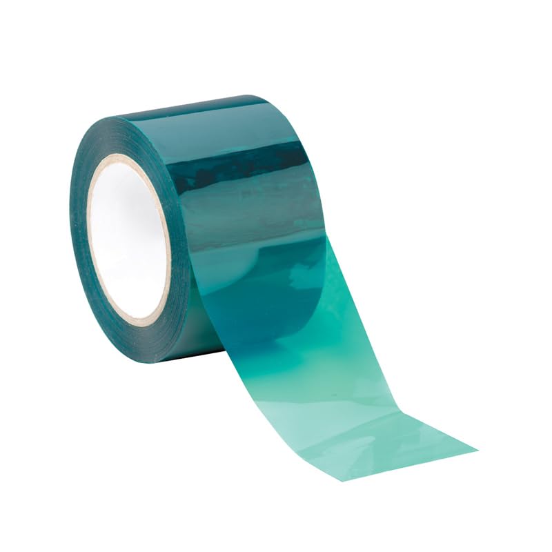 Caplugs PC21-6000 PC21-SH Series, Green Polyester Tape, 2 Mil Thick, Powder Coating, E-Coating, Anodizing and Other High-Temp Masking Applications - 6" x 72 yds,1 roll (SH-47616)