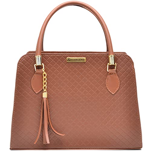 Bolsa Feminina Tote Pasta Executiva Couro Pu + Bolsa Tiracolo Corrente Clutch + Carteira Madame Auro