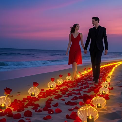 Image of Black Flameless Tea Lights - 12 Pack Modern LED Candles for Men, Memorial Decor, Gothic Weddings & Industrial Home Style (Black Base, 12 Pack)