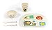 Bamboozle Tiny Footprints Elly Elephant Dinner Set, 24 Piece