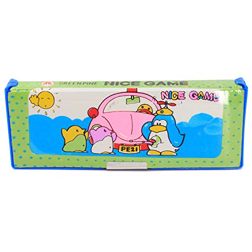 BVC 23177-3 - Estuche escolar retro 2 Compartimentos -Penguins