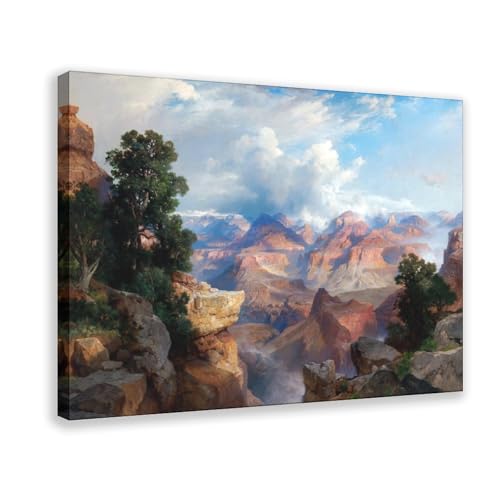 Impression sur toile Grand Canyon Moran | Finition premium