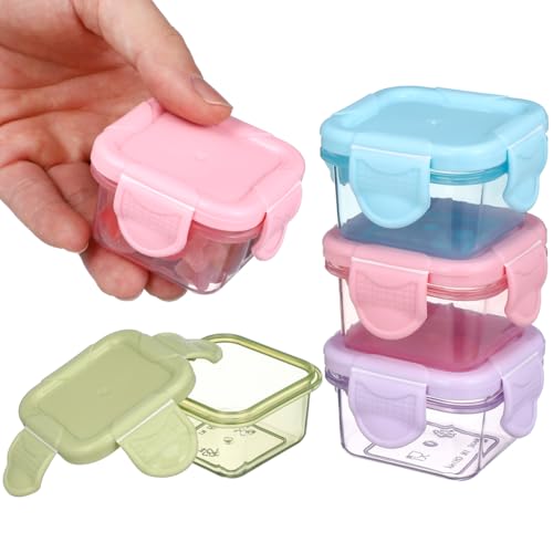 NIYANGLE t[cP[X ~j ٓ WΉ  \[Xۑ  P[X  6cm*6cm*4cm q t[hRei 킢 ۑe ` ①ɂɓ gїp RpNg Hie 4Zbg 4F