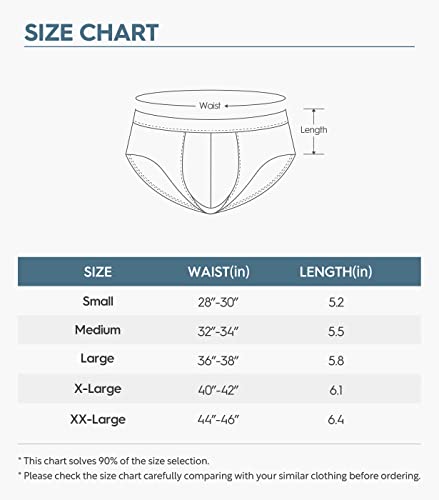 David Archy MASTER SERIES-2 Men'S Briefs Micro Modal No Fly Underwear Support Pouch Soft Comfort Briefs thumb #5