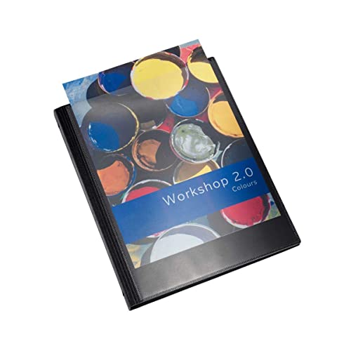 Couvertures de reliure Leitz Classic A4 noires au fini rigide haut de gamme