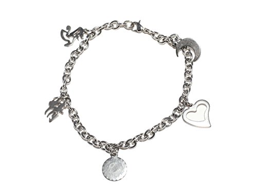 Preisvergleich Produktbild Enez Armband Armkette Armreifen Edelstahl Schmuck 21 cm R1015