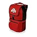 PICNIC TIME NCAA Ohio State Buckeyes Zuma Insulated Cooler Backpack, Red (634-00-100-444-0)