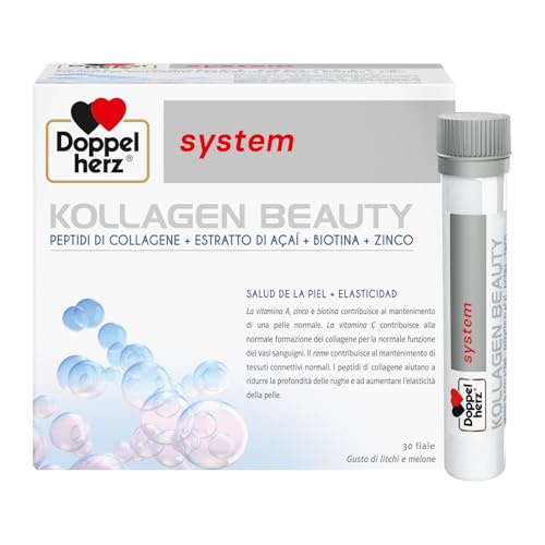 Integratore con Peptidi di Collagene per Pelle Idratata