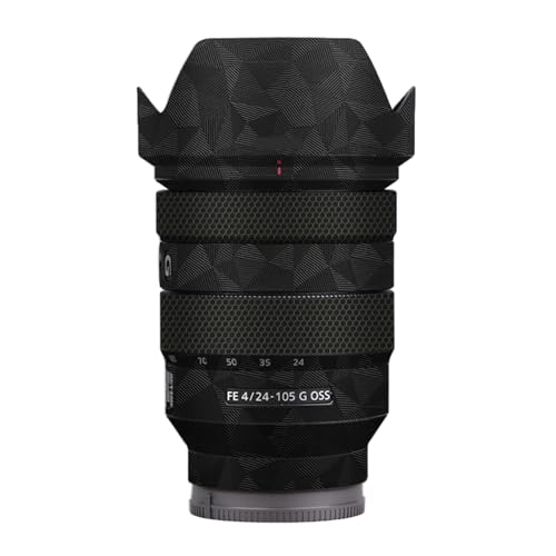 Film de protection en vinyle Sony FE 24-105mm F4 G OSS triangle noir