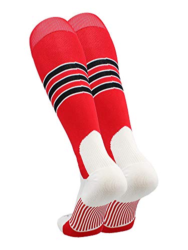 TCK Baseball Stirrup Socks with Stripes2