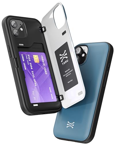 Amazon.co.jp: [TORU CX HYBRID] iPhone 12 Mini用 ウォレットケース