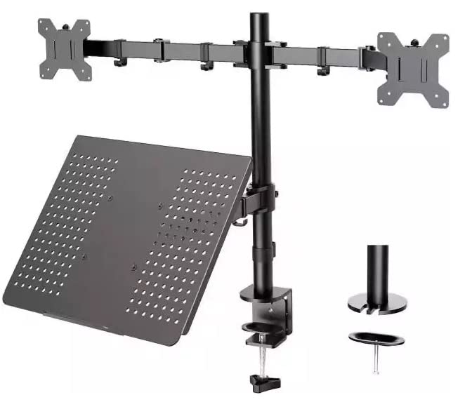 See full amazon price history chart for Gadget Wagon Dual Monitor & Laptop Arm Stand Adjustable for 13"-27" Mount Stand Desk Mount Clamp GW23 Gadget Wagon Dual Monitor & Laptop Arm Stand Adjustable for 13"-27" Mount Stand Desk Mount Clamp GW23 (B0BR9RCJYC) Amazon Price History, Amazon Price Tracker
