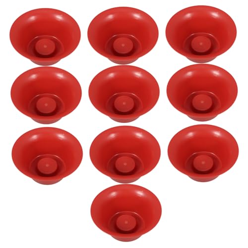 Toyvian 10pièces Vase Funéraire Plastique pour Arrangement Floral De Cimetière Support De Fleurs Commémoratif pour Décorations De Et Visites Memoriales