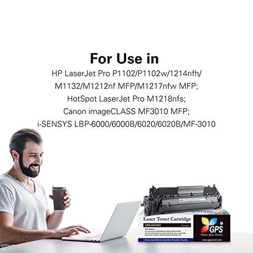 GPS Colour Your Dreams 925 for Canon 925 Toner Cartridge Compatible for Canon LBP 6030W, 6030B, 6018B, 3010B,MF3010 ( 1pcs )