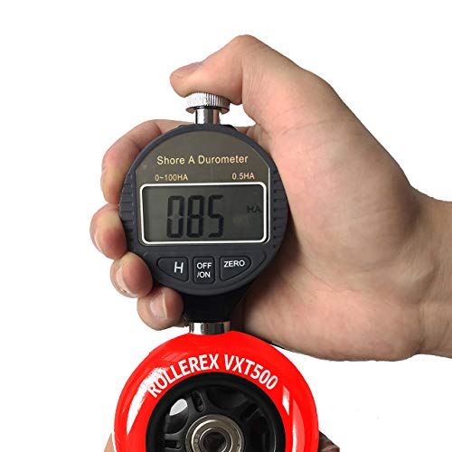 Rollerex Vxt500 Inline Skate Wheels (8-Pack) (Various Size & Color Options Available) (Rocket Red, 80Mm) -Indoor Outdoor- Intended For Roller Blade Wheel Replacement #TOP7