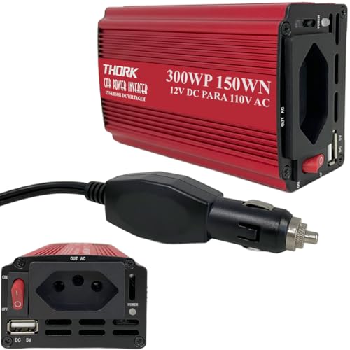 Inversor 12V Para 110V 300W Carro Automotivo Conversor USB