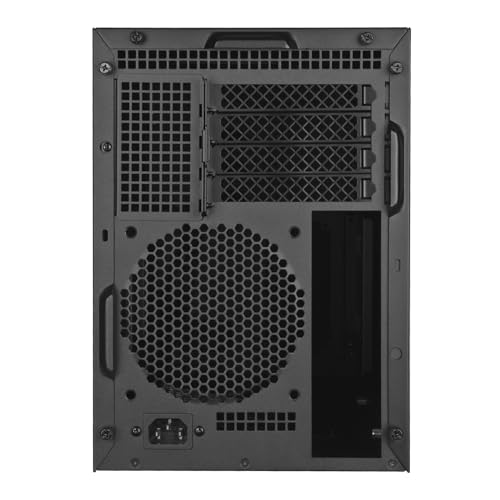 Gabinete para PC SilverStone Technology SUGO 17 Negro, formato shoebox, compatible con Micro-ATX, Mini-ITX y Mini-DTX, modelo SST-SG17B miniatura 4