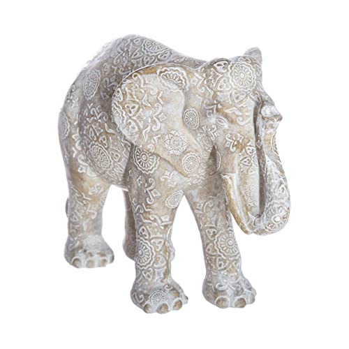 Atmosphera - Statuette Éléphant - résine - H15 cm