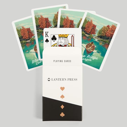 Lantern Press Baraja de Poker 52 cartas miniatura 6