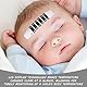 40 Stück Kinder-Stirnaufkleber, Kindertemperaturaufkleber, Stirntemperaturaufkleber, Babythermometerstreifen, Temperaturkartenaufkleber