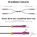 50 Feet (15 Meters) Armored OM4 LC to LC Fiber Patch Cables, 10gb/40gb/100gb Multimode LC Fiber Optic Cable Indoor/Outdoor, Duplex MMF 50/125μm LC, LSZH Black OD-3.0mm, Length Options: 5m~500m