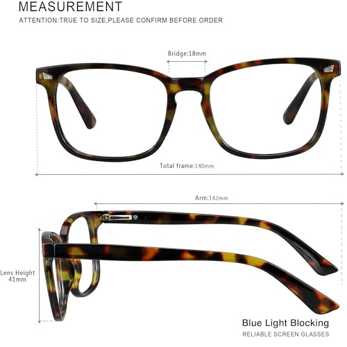 Image of Vintage Square Progressive Multifocal Presbyopic Glasses, Photochromic Gray Sunglasses for Men Women Readers (Amber,+0.00 /+3.00 Magnification)