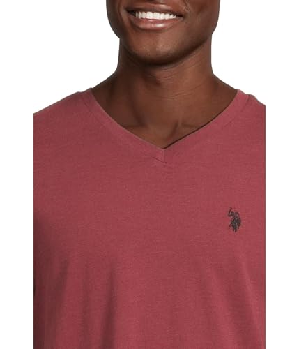 Image of U.S. Polo Assn. Men's Solid V‑Neck T-Shirt