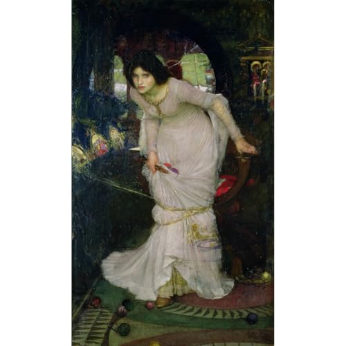 La Dame de Shalott ARTICULOZY pour remplacer les posters par une vraie toile