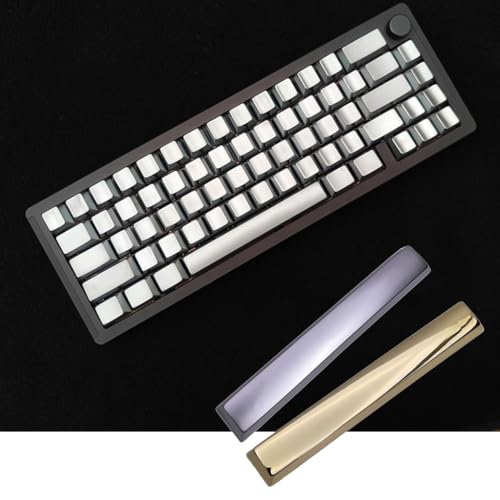 Barra espaciadora de aleación de zinc: tecla metálica resistente para setup gaming 4