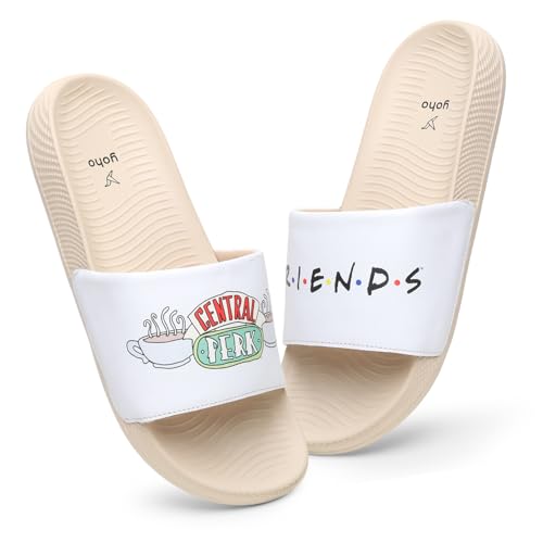 Image of YOHO Sliders for Men | Comfortable and Lightweight Slides | WB Cartoon & Comic Characters: Batman,Superman,Tom & Jerry,Rick & Morty,Big Bang Theory, Friends and Scooby Doo for Boys