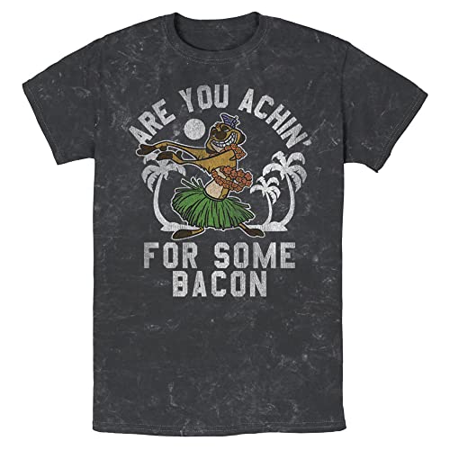 T-shirt Disney pour homme imprimé Bacon Achin en coton confortable