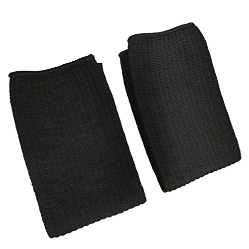 TISHITA Gants de Sécurité Anti-coupure Résistants à La Chaleur et Protège-bras Noirs Cover