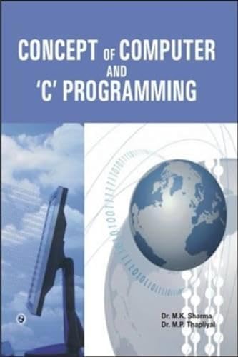 Buy Concepts of Computer and C Programming Book Online at Low Prices in ...
