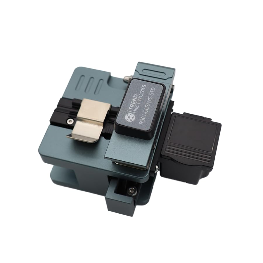 Fibre Optic Cleaver Tool with Auto Blade Reset & Scrap Collector