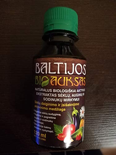 Razosanas Technologias Rooting Activator Accelerator,Seed Cutting,Concentrate Bio Auksas Hormone 120 Ml #TOP2