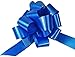 Produktbild HMwish 60er Set Hochzeits Auto Bow Band Ziehchleife Kunststoffband Autodeko Hochzeit Geschenkschleife (Blau)