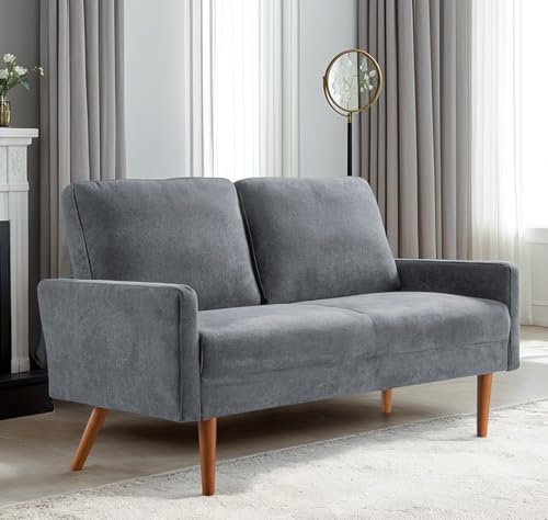 Kent Velvet Loveseat Sofa, European Style with Sleek Design, Modern