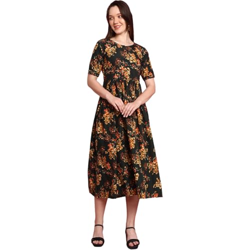 Robe longue et évasée Preneum en tissu haut de gamme durable