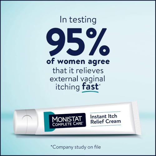 Image of Monistat Instant Itch Relief Cream for Women, Fragrance-Free, 1 Oz, 2 Pk | Fragrance-Free, Formula with Aloe Vera, Soothes & Cools Vaginal Itch, Use Whenever You Need Itch Relief Fast
