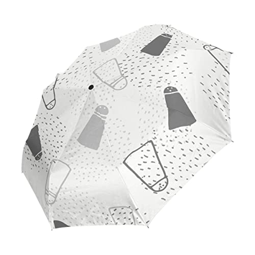 Parapluie pliant coupe-vent automatique et anti-UV pour une protection totale en voyage