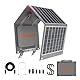 Solarpanel Faltbar, LUMOPAL 40W Solar Panel Camping Solar Ladegerät mit USB-C PD 40W, USB-A 22w max Solar Charger, Solarmodul Faltbares Outdoor für iPhone, Andriod handy,Tablets,Tragbare Powerstation