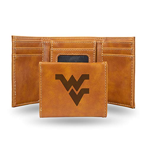 Image of Rico Industries NCAA Laser Engraved Trifold Laser Engraved Tri-Fold Wallet - Men's Accessory
