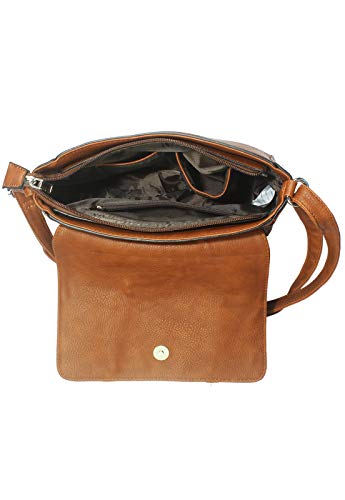 Bolsa Lenna's Transversal B024 Marrom