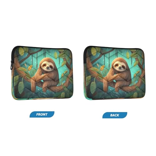 Funda para laptop 13-14 pulgadas impermeable diseño perezoso miniatura 2