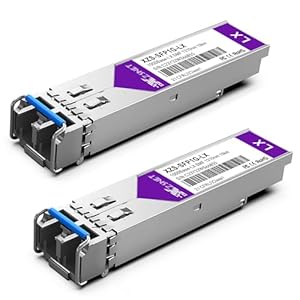 XZSNET Transceiver SFP 1000BASE-LX Moduł Światłowodowy