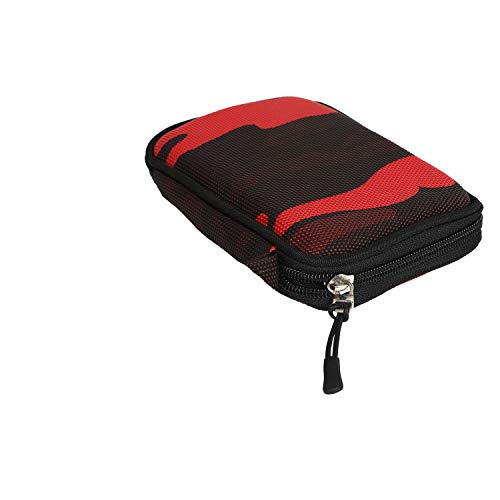 Image of WD HDD Hard Case /Cover /Pouch for 2.5 inch Portable Hard Drive (for Seagate, Toshiba, WD, Sony, Transcend, Lenovo, Adata) (RED Army)
