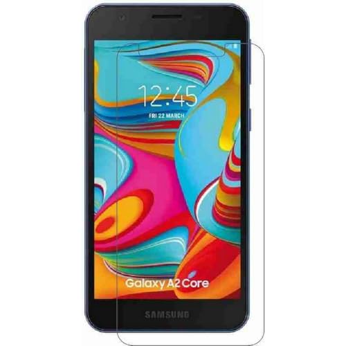 Image of Embed HD-Clear Screen Guard for Samsung Galaxy A2 Core - Harder or Durable Plastic & More Impact-Resistant Than Glass, with Free Installation Kit