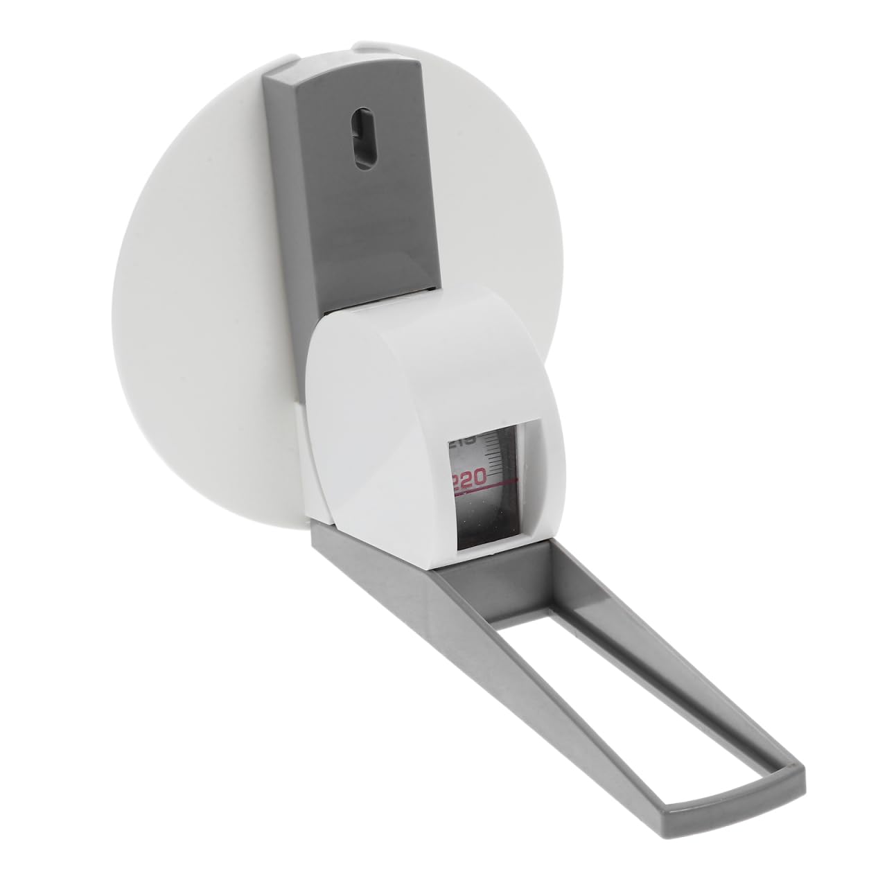 TOPBATHY Toise Murale Rétractable 2.20 M Ruban À Mesurer La Hauteur Pour Enfants Et Adultes Mesure De La Taille Instrument De Mesure Avec Plaque Murale 1 Pièce