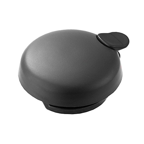 Service Ideas FVPL Black Push Button Lid for SteelVac