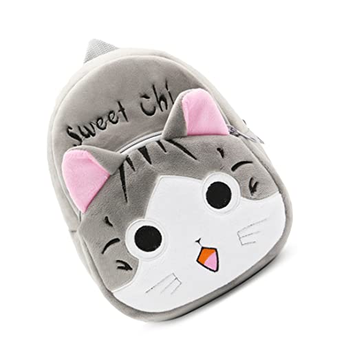 Liummrcy Mochila de Dibujos Animados para niños pelladros Suaves Suave para niños Bolsas de Escuela para Gatos Rucksack de Rucksack para niñas niñas.Mochila de Dibujos Animados para niños Lleno
